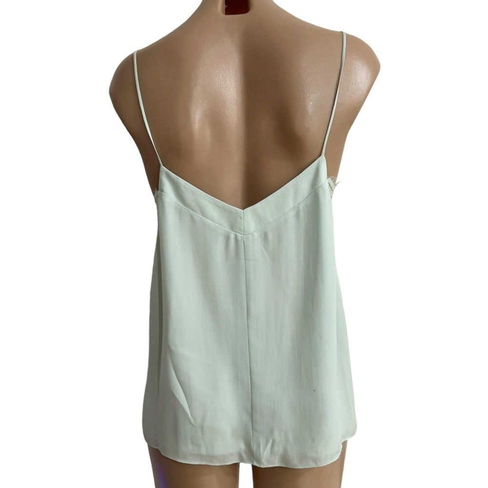 Mason White Lace Detail Tank Top - Picture 2 of 4